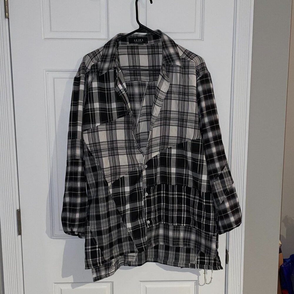 Like New AKIRA Block Flannel - M
